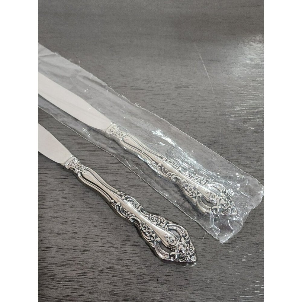 2 Oneida Brahms Hollow Handle Dinner Knife 9" Community stainless flatware - Picture 3 of 6